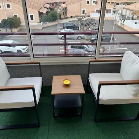 Loggia Mas De La Pinede Parking Valras-Plage